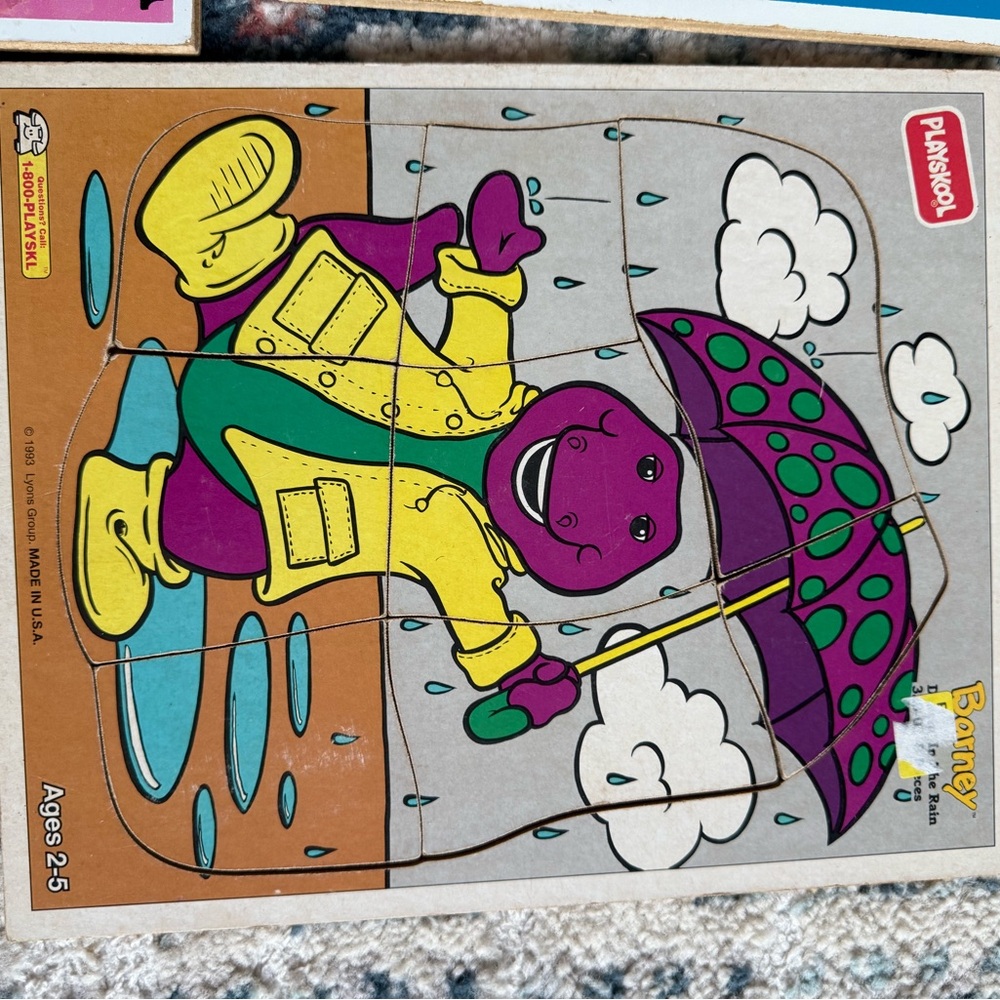 Vintage playskool puzzles - Picture 3 of 4